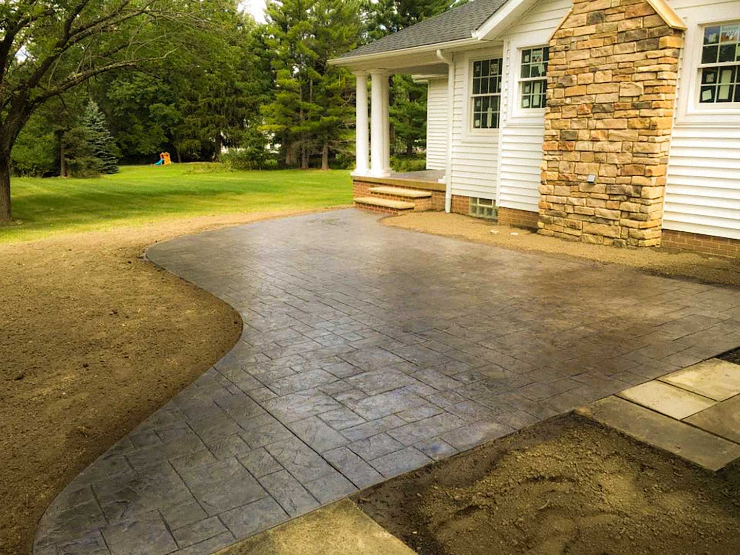 Stamp Concrete Installation Services in Fremont CA